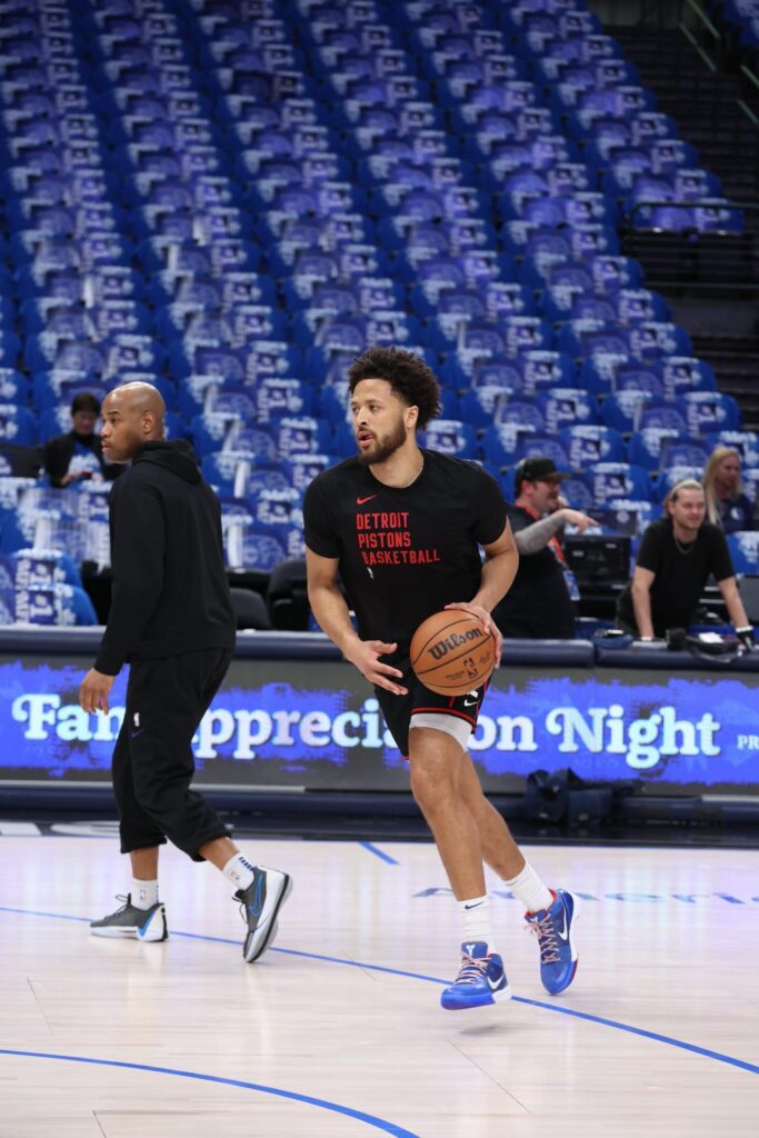 Pistons Cade Cunningham debuted the new Kobe 4 Protro Ahead of Mamba Day PlayersTV