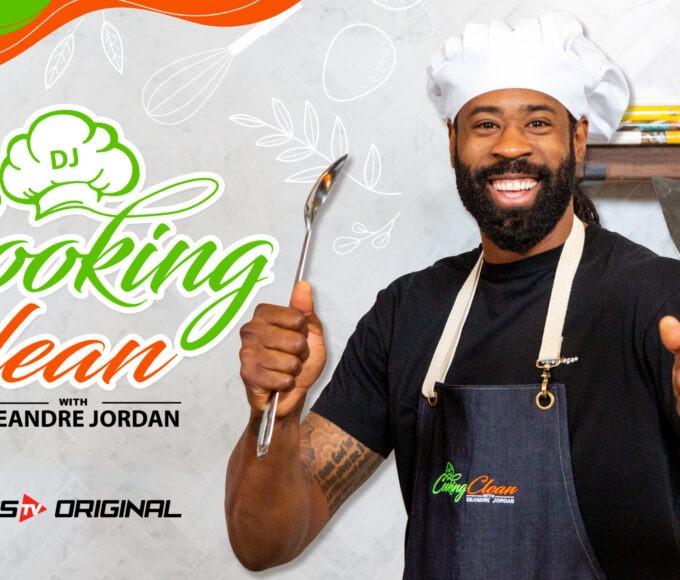 DeAndre Jordan discussing his upcoming PlayersTV projects and Cooking Clean updates.