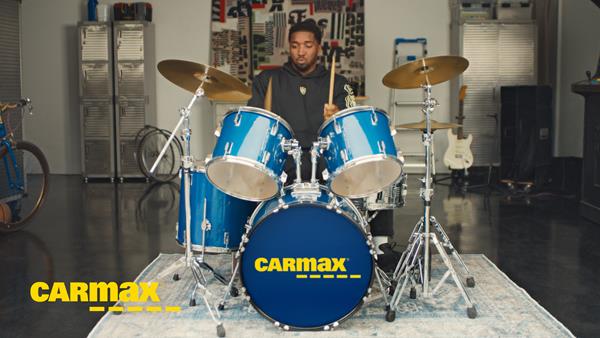 Donovan Mitchell featured in CarMax’s “Wanna Drive?” campaign.