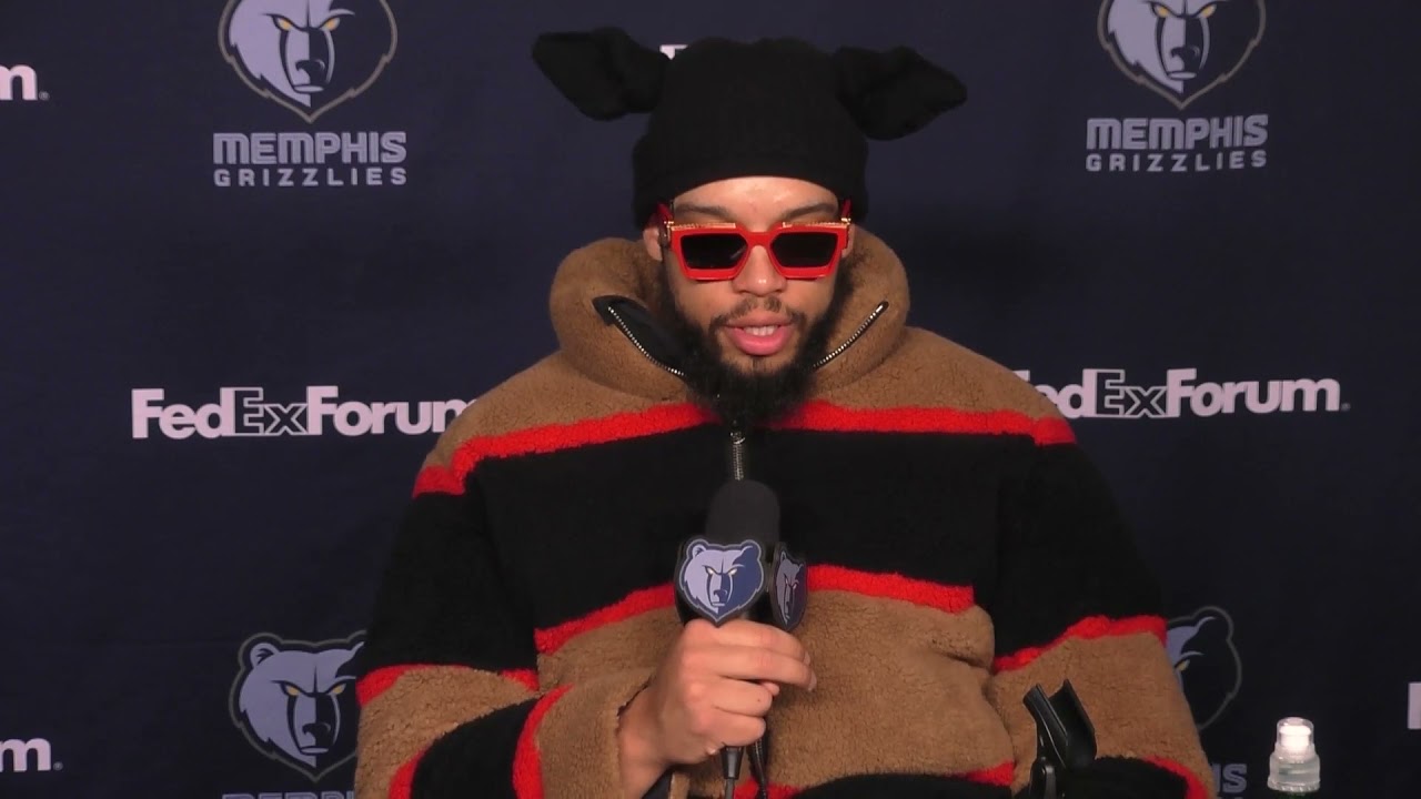 Dillon Brooks speaking during an interview about his investment interests.