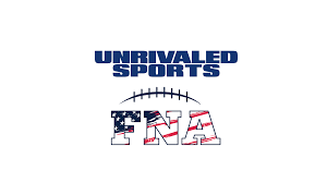 Drew Brees coaching kids during a youth flag football event