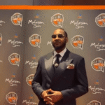 Carmelo Anthony discussing investment plans tied to D.C. United’s proposed Baltimore soccer stadium.