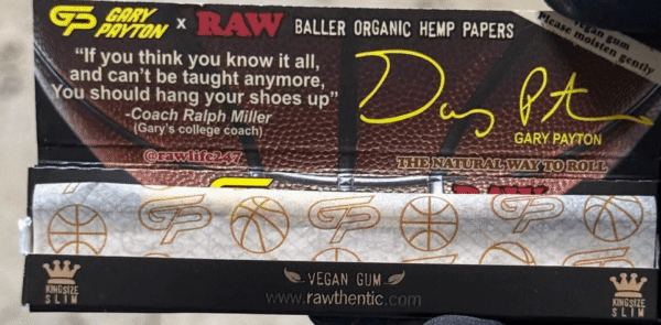 Gary Payton featured in RAW Rolling Papers collaboration with RawKandRoll